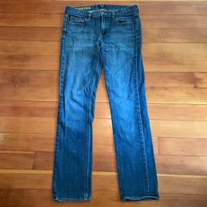 JCrew Matchstick more straight than skinny jeans